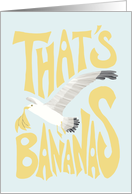 That’s Bananas Congratulations card