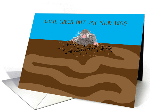 Check Out My New Digs, House Warming Invitation card (984955)