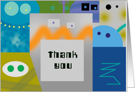 Robot Thank You Card