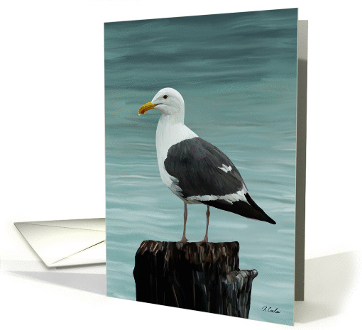 Note card sea gull card (1058299)