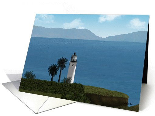 Pt. Vicente Lighthouse Note card (1061879)