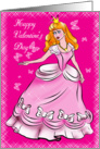 Princess Happy Valentine card