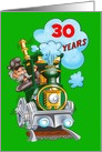 Railroad retirement card - customize years of service card