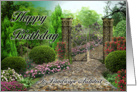Birthday card for landscape architect card