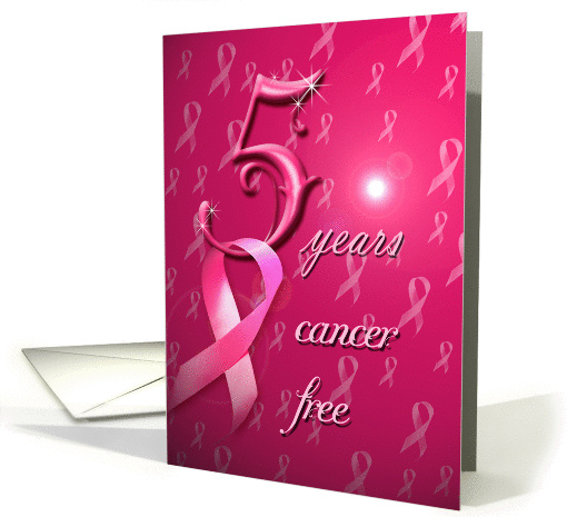 5 year Cancer Survivor Party Invitation card (1012011)