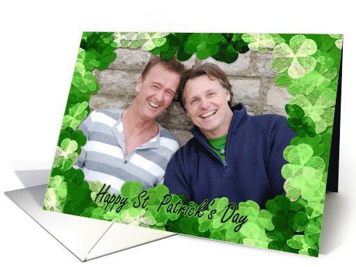 St. Patrick's Day Lucky Frame Photo card (1014297)