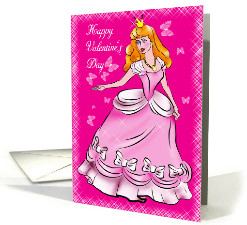 Princess Happy Valentine card (1015803)