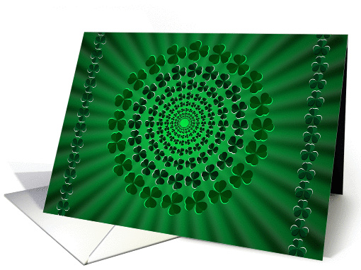 St. Patrick's Mandala card (1018403)