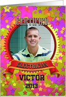 Certified Electrician Congratulation Photo Card