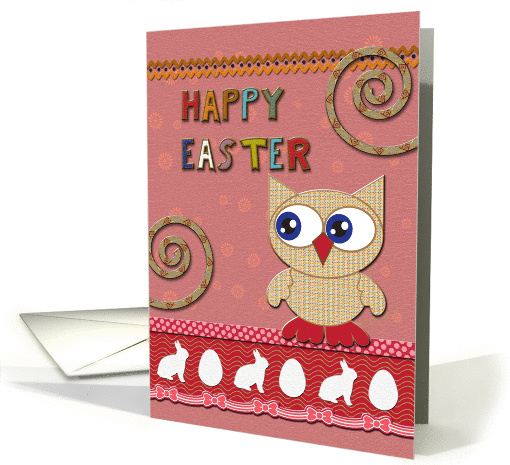 Easter Owl card (1055275)