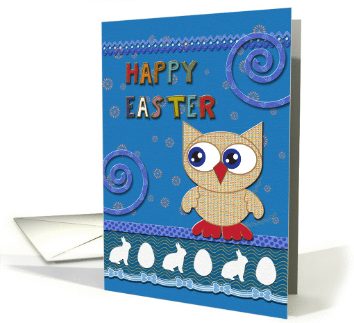 Easter Owl card (1055277)