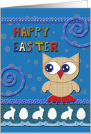 Easter Owl Greeting...