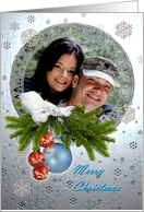 Christmas photo card...