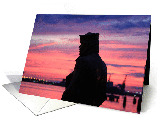 The Lone Sailor card (988323)