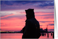 The Lone Sailor card