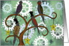 Four Calling Birds, Twelve days of christmas card