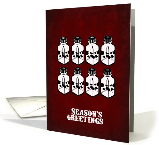 Eight Maids A Milking, Twelve days of christmas card (980459)