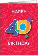 40th Birthday,...