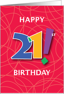 21st Birthday,...