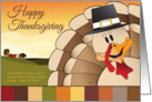 Happy Thanksgiving, Blank Note Card