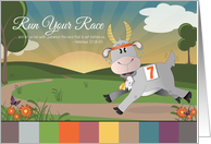 Run Your Race, Blank Note Card