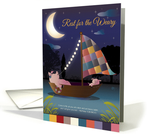 Rest for the Weary, Blank Note card (1036027)
