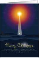 Merry Christmas, Blank Note Card