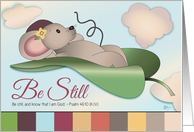 Be Still, Blank Note Card