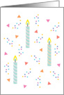 Happy Birthday - Confetti Cake! card