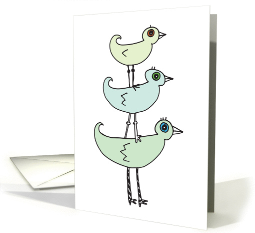 Birds Of A Feather (Friendship) card (1152310)
