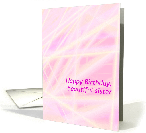 Happy Birthday Sister card (1036885)