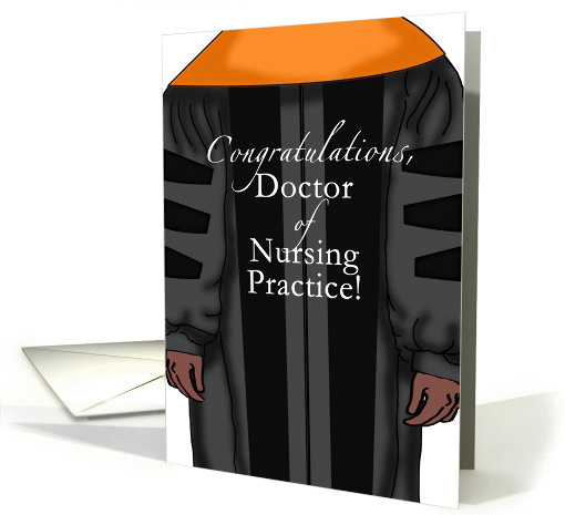 Doctor of Nursing Practice Congratulations Dark Skin... (1357516)