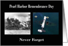 Pearl Harbor Day - USS Arizona & Memorial card