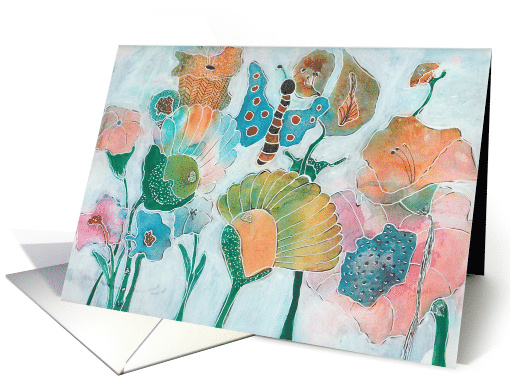 Butterfly Heaven Blank Inside for Any Occasion card (1681220)