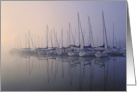Sailboats and sunrises,love of the water Get Well card