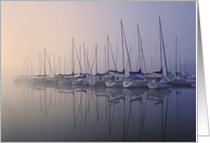 Sailboats and sunrises,love of the water Get Well card