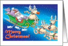 Ho Ho Ho Merry Christmas! card