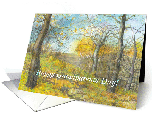Happy Grandparents Day! Autumn golden! card (1148172)