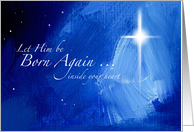 Christmas Starry Night card