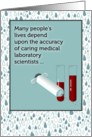 Thank You to Caring Medical Laboratory Scientist for Professionalism card