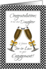 Congratulations Daughter and Future Son-in-Law on Your Engagement card