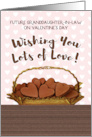 Future Granddaughter-in-Law for Valentine’s Day with Chocolate Hearts card