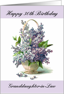 Granddaughter in Law’s 30th Birthday with Gorgeous Lilac Bouquet card
