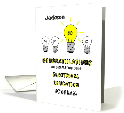 Electrical Education Graduate Completion of Studies with... (1050047)