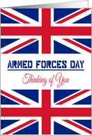 Thinking of You on United Kingdom’s Armed Forces Day card