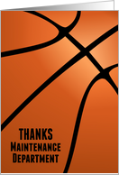 Thanks Basketball...