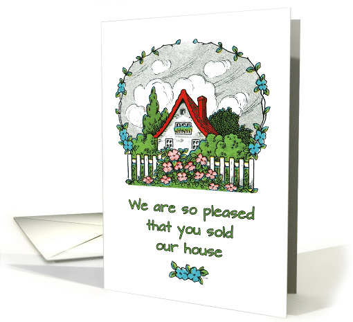 Thank You for We Are So Pleased You Sold Our House card (1131094)