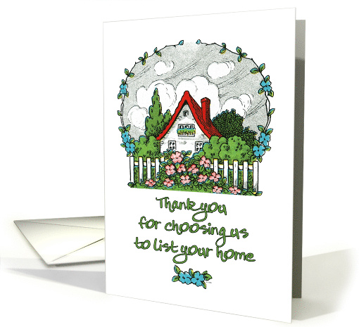 Thank You from Realtor to Client with Nostalgic Sweet... (1131100)