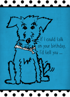Dog Lover's Birthday...