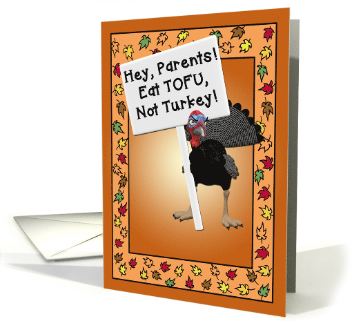 Funny For Parents at Thanksgiving with Turkey Who Urges... (1194334)
